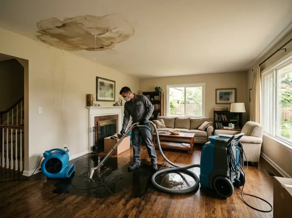 attic-pipe-burst-ceiling-drip-008 — frequently asked questions, Water Damage Restoration & Carpet Care in Waterloo, IA